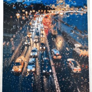 Картина капли на стекле 71*52 см