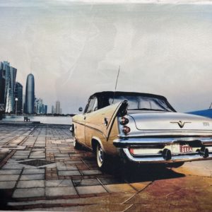 Постер на полотне "ГАЗ 13 Чайка кабриолет"