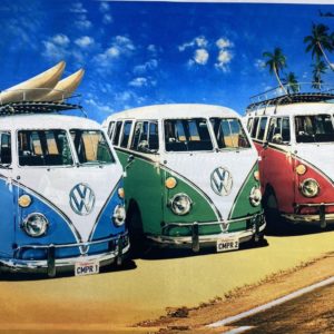 Постер на полотне классические автомобили Volkswagen