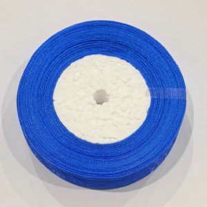 Лента ORGANZA RIBBON 25MM 45 м, СИНЯЯ