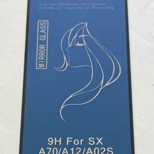 Защитное стекло Mirror с эффектом зеркала для Samsung A70/A12