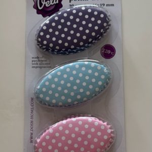 Корзинка кондитерская VELA, горошек, 30 шт., 83х46х19 мм