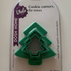Формочки для печенья VELA, елочки, 4 размера