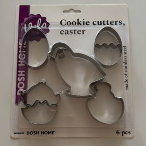 Формочки для печенья VELA, пасха, 6 штук