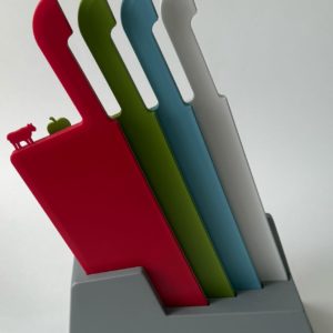 Набор разделочных досок с подставкой TUCANA 4 шт.