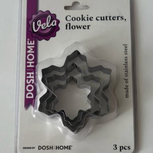 Формочки для печения VELA, цветок, 3 шт.