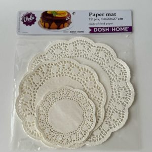 Бумажная салфетка VELA, 72 шт., 14/22/27 см