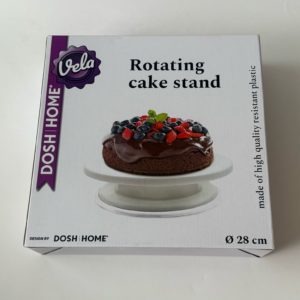 Вращающаяся подставка для торта VELA, 28 см