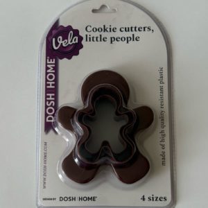 Формочки для печенья VELA, человечки, 4 размера