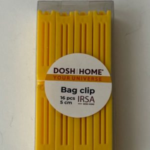 Клипса для пакетов IRSA, 16 шт., 5 см
