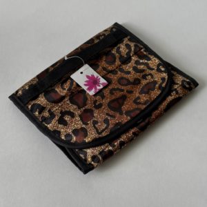 Косметичка с леопардовым принтом