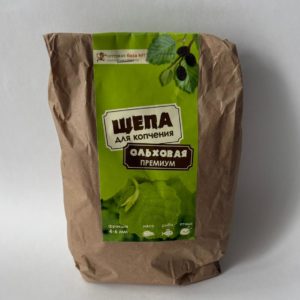 Щепа для копчения ольховая премиум 300 гр