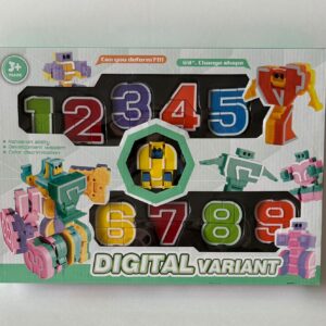 Трансформер из цифр DIGITAL variant 10 цифр-трансформеров