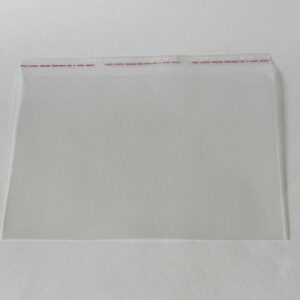папка конверт а4 прозрачная с клейким краем