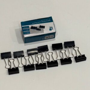 Зажим для бумаги 25мм черный