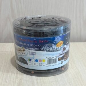 Гирлянда 300 ламп 20 метров розовая