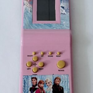 Детская электронная игра тетрис с героями Эльза, Анна, Кристоф