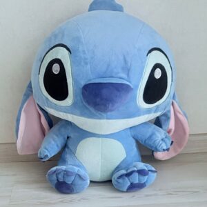 Большая мягкая игрушка «Стич»  40 см голубой