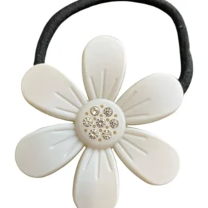 Резинка для волос Ромашка в стразах