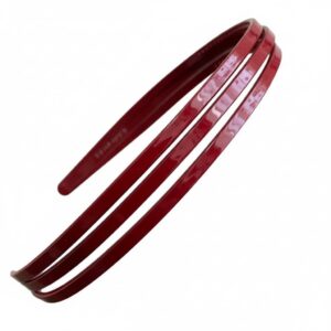 Ободок для волос красный