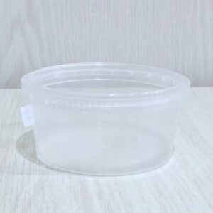 Банка 210мл прозрачная (крышка 95мм) (600),